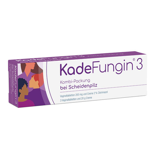 KADEFUNGIN 3 Kombip.20 g Creme+3 Vaginaltabl. -  -  Internet-Apotheke und Versand-Apotheke: Medikamente und Arzneimittel online  bestellen