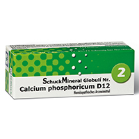 SCHUCKMINERAL Globuli 2 Calcium phosphoricum D 12