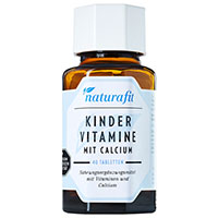 NATURAFIT Kindervitamine m.Calcium Lutschtabletten