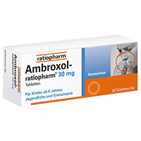 AMBROXOL-ratiopharm 30 mg Hustenlöser Tabletten