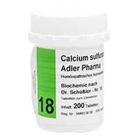 BIOCHEMIE Adler 18 Calcium sulfuratum D 12 Tabl.