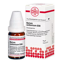 BARIUM CARBONICUM D 30 Globuli