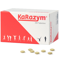 KARAZYM magensaftresistente Tabletten