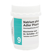 BIOCHEMIE Adler 9 Natrium phosphoricum D 6 Tabl.