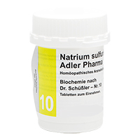BIOCHEMIE Adler 10 Natrium sulfuricum D 6 Tabl.