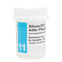 BIOCHEMIE Adler 11 Silicea D 12 Tabletten