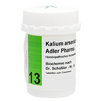 BIOCHEMIE Adler 13 Kalium arsenicosum D 12 Tabl.