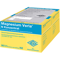 MAGNESIUM VERLA N Konzentrat Plv.z.H.e.L.z.Einn.