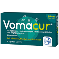 VOMACUR 40 Suppositorien