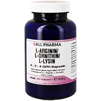 L-ARGININ/L-ORNITHIN/L-Lysin 4:3:4 GPH Kapseln