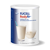 EUCELL Bodyfit Natur Milchgeschmack Pulver