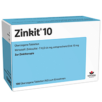 ZINKIT 10 überzogene Tabletten