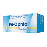 VIT OPHTAL mit 10 mg Lutein Tabletten