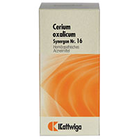 SYNERGON KOMPLEX 16 Cerium oxalicum Tabletten