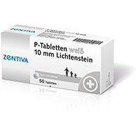 P TABLETTEN weiß 10 mm