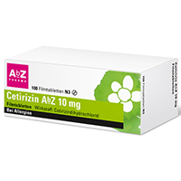 CETIRIZIN AbZ 10 mg Filmtabletten