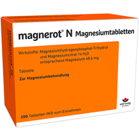 MAGNEROT N Magnesiumtabletten