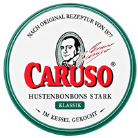 CARUSO Hustenbonbons stark