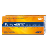 PANTO Aristo bei Sodbrennen 20 mg magensaftr.Tabl.