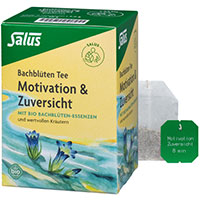 BACHBLÜTEN TEE Motivation&Zuversicht Bio Salus Fbt