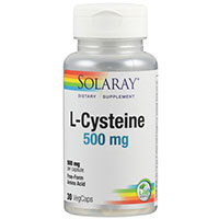 L-CYSTEIN 500 mg Solaray Kapseln