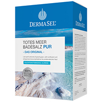 DERMASEL Totes Meer Badesalz Pur