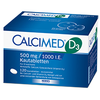 CALCIMED D3 500 mg/1000 I.E. Kautabletten