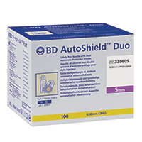BD AUTOSHIELD Duo Sicherheits-Pen-Nadeln 5 mm