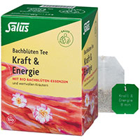 BACHBLÜTEN TEE Kraft & Energie Bio Salus Fbtl.