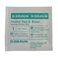 ALCOHOL PADS B.BRAUN