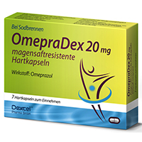 OMEPRADEX 20 mg magensaftresistente Hartkapseln