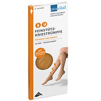 PROVITAL 40den Stützkniestrümpfe Gr.39-42 puder