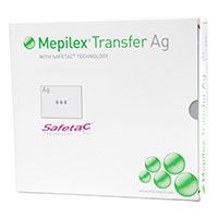 MEPILEX Transfer Ag Schaumverband 10x12,5 cm ster.