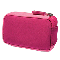 INSULINPUMPE Neopren-Tasche m.Reißverschluss pink