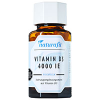 NATURAFIT Vitamin D3 4000 I.E. Kapseln