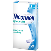 NICOTINELL Kaugummi Spearmint 2 mg