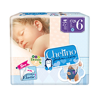 CHELINO 6 Babywindel Junior 17-28 kg