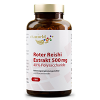 ROTER REISHI Extrakt 500 mg 40% Polysacchar.Kaps.