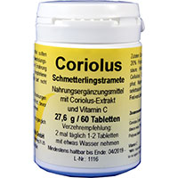 CORIOLUS SCHMETTERLINGSTRAMETE Tabletten