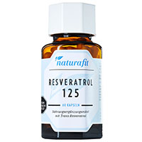 NATURAFIT Resveratrol 125 Kapseln