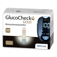 GLUCOCHECK GOLD Blutzuckerteststreifen