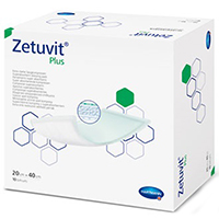 ZETUVIT Plus extrastarke Saugkompr.steril 20x40 cm