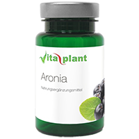 ARONIA 500 mg Bio-Pulver Vitalplant Kapseln