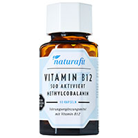 NATURAFIT Vitamin B12 500 µg aktiviert Kapseln