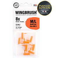 WINGBRUSH Refill-Set Interdentalb.ISO 3 med./large