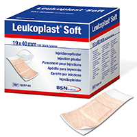 LEUKOPLAST soft Injektionspflaster Strips 19x40 mm