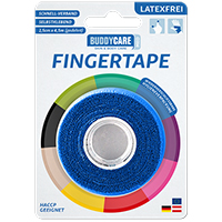 FINGERTAPE latexfrei BUDDYCARE MED blau