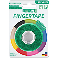 FINGERTAPE latexfrei BUDDYCARE MED grün