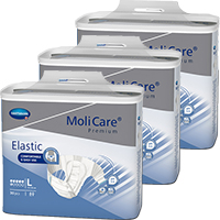 MOLICARE Premium Elastic Slip 6 Tropfen Gr.L