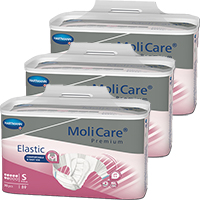 MOLICARE Premium Elastic Slip 7 Tropfen Gr.S